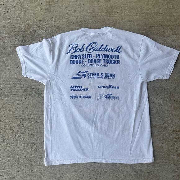 1997 Chrysler Classic Racing T Shirt Size Large Hanes Tag White - Picture 6 of 7